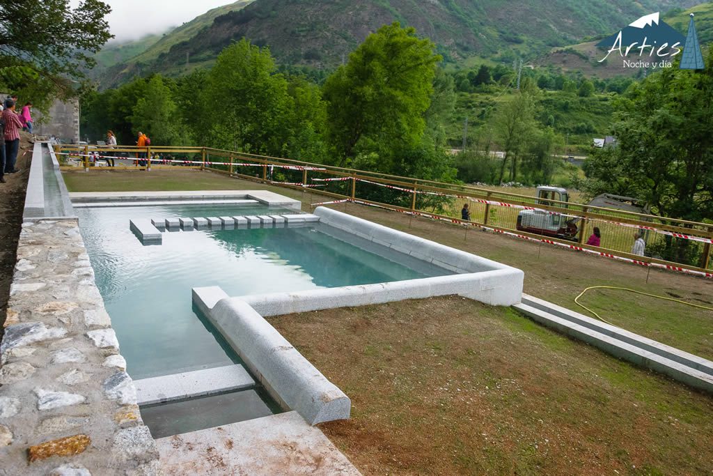 Descubre las piscinas termales del Valle de Arán