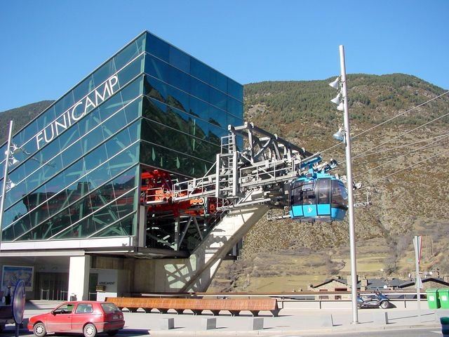 The Funicamp of Pas de la Casa
