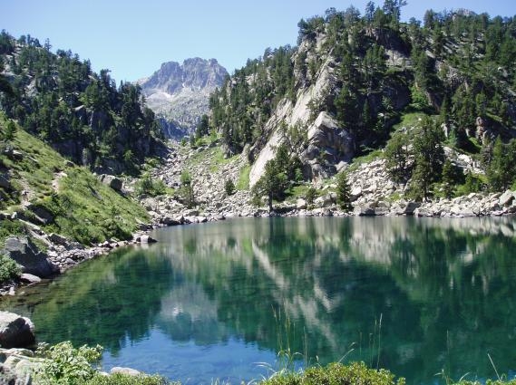 Aigüestortes. Ruta aparcamiento del Clot Gran hasta Estany de Gerber